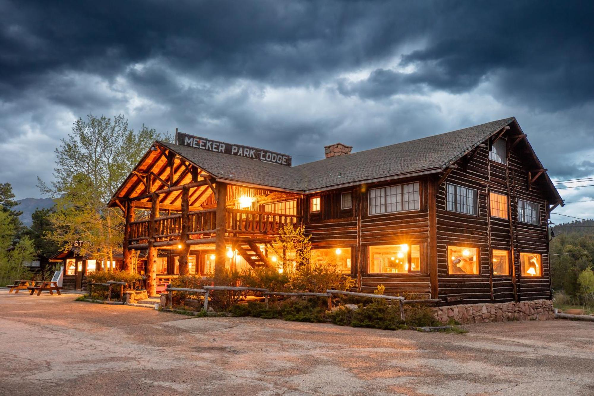 The Meeker Park Lodge Allenspark Exterior foto