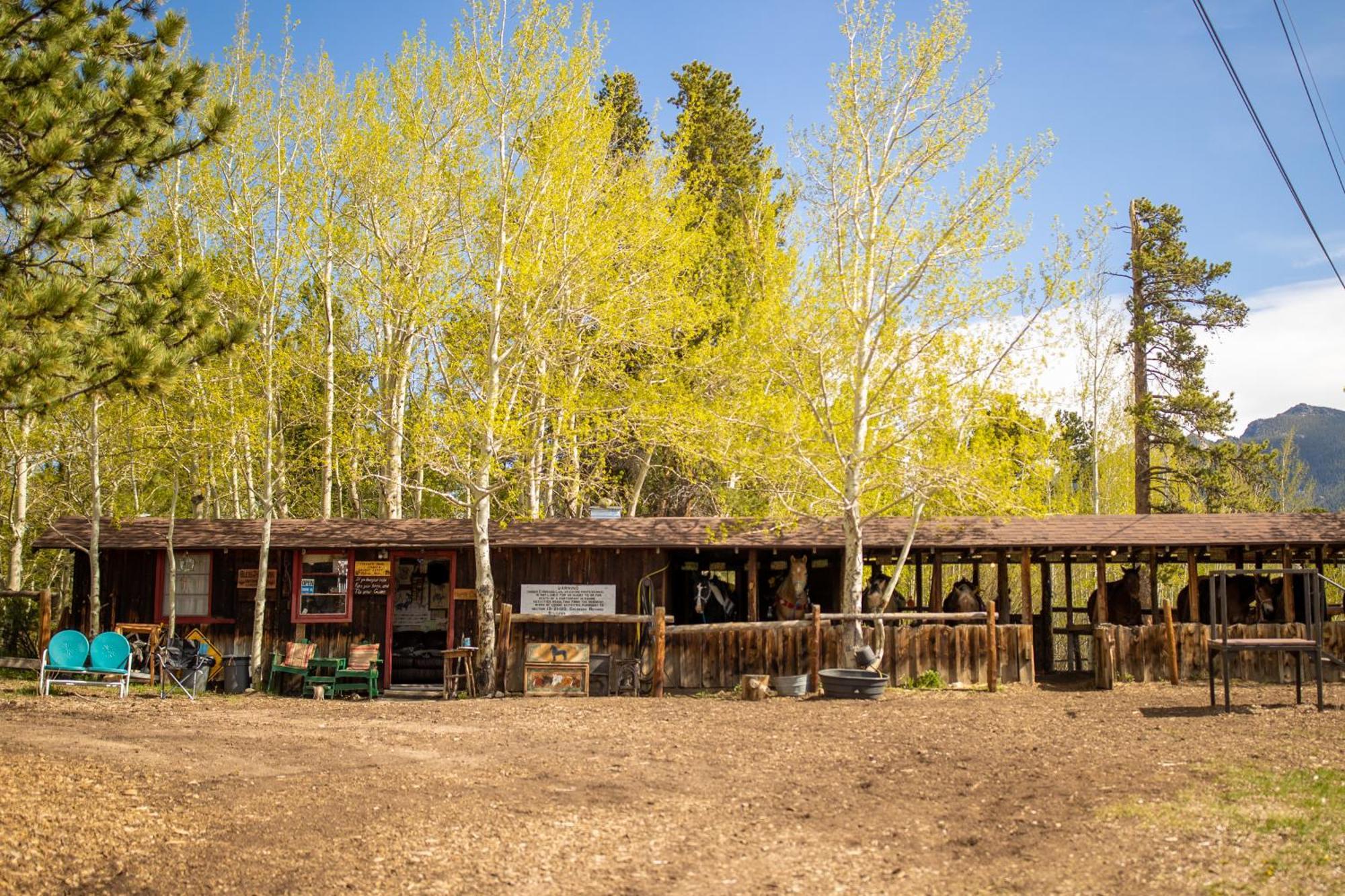 The Meeker Park Lodge Allenspark Exterior foto