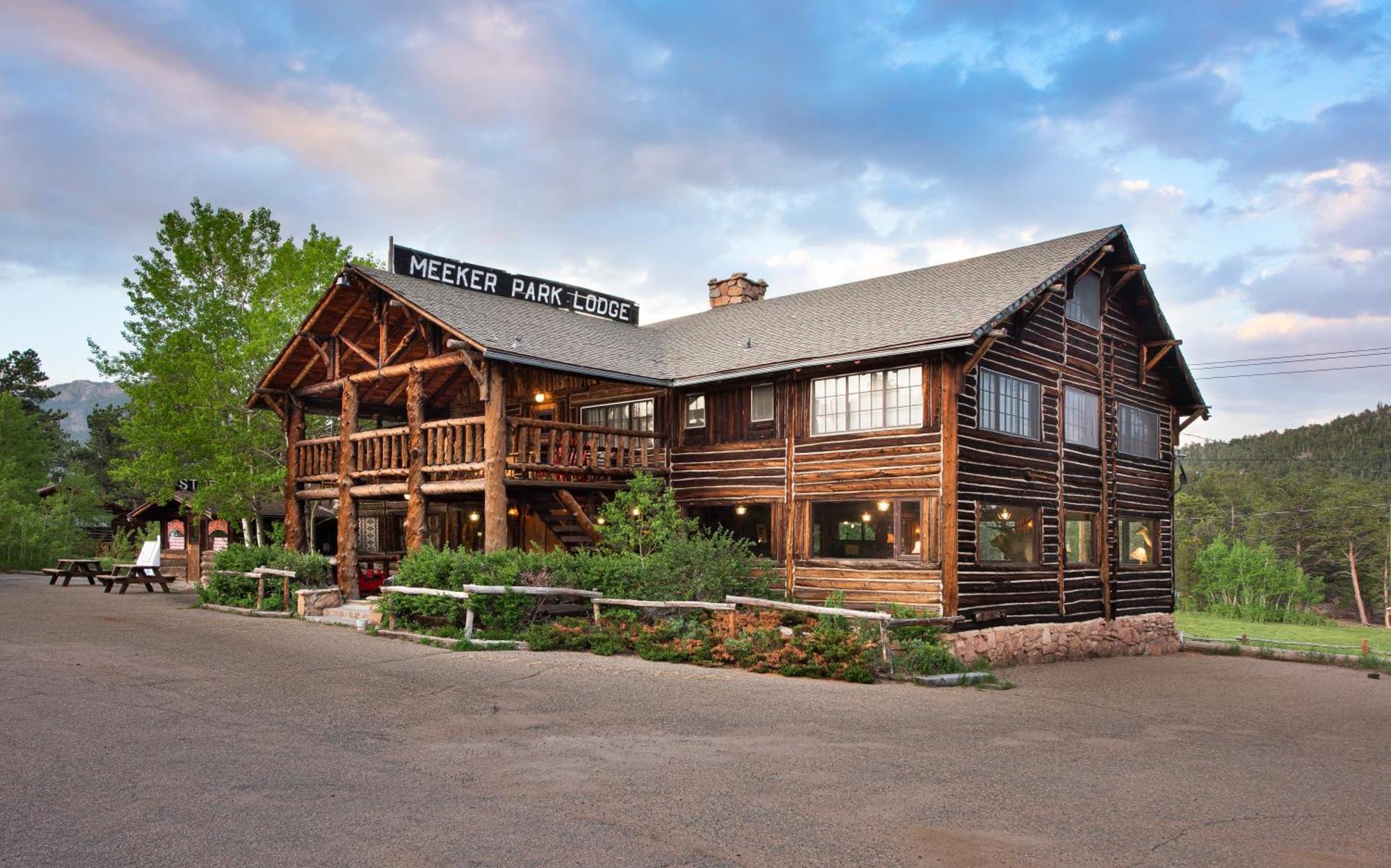 The Meeker Park Lodge Allenspark Exterior foto