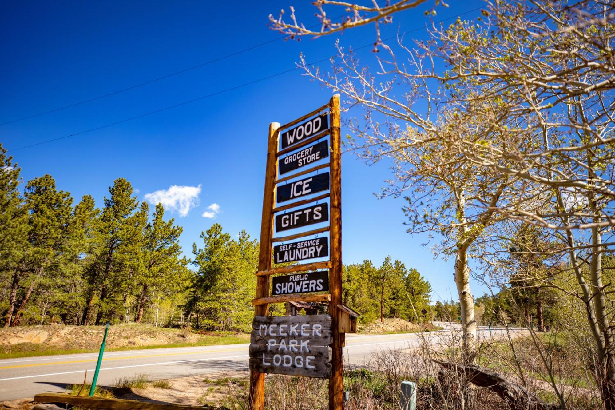 The Meeker Park Lodge Allenspark Exterior foto