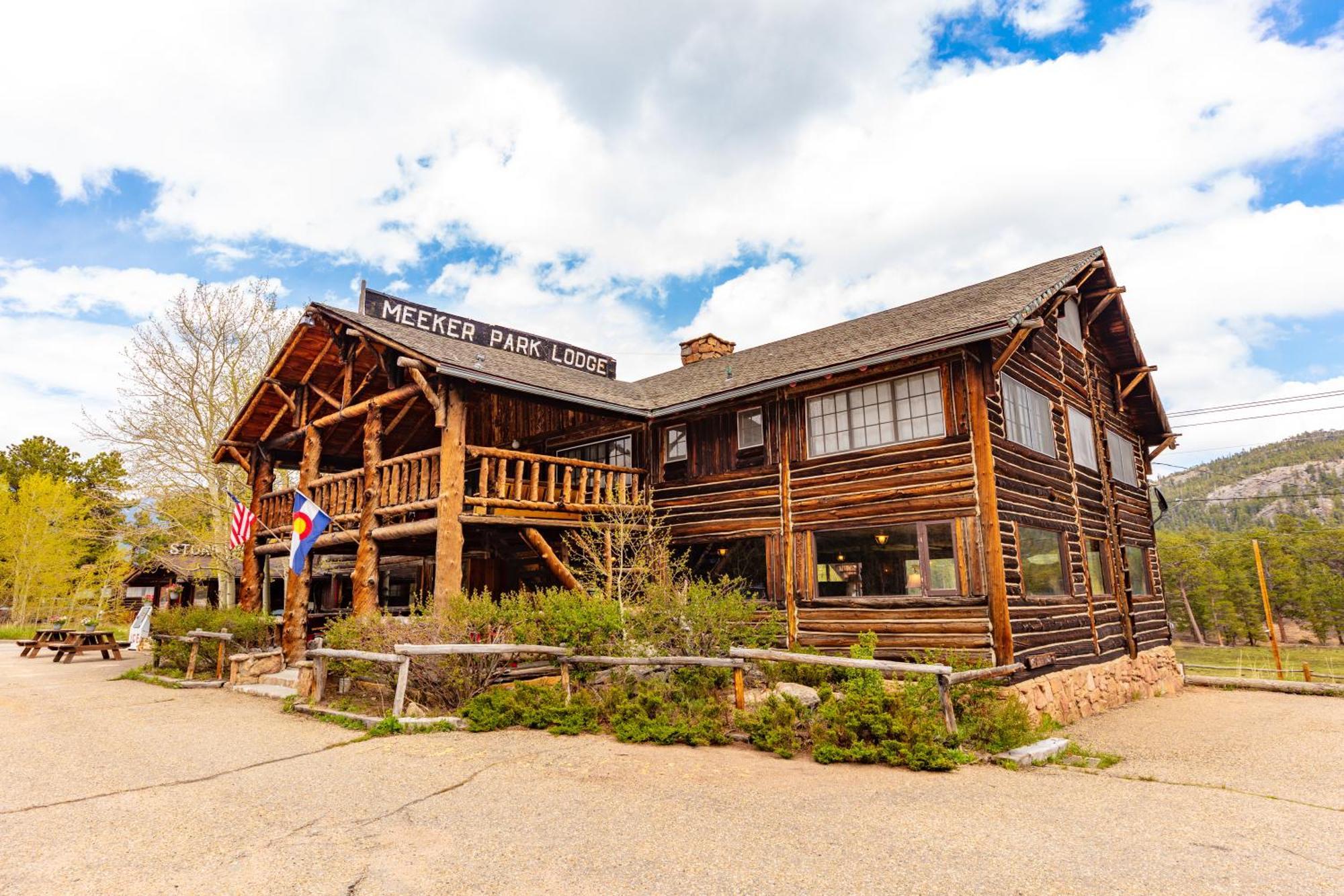 The Meeker Park Lodge Allenspark Exterior foto